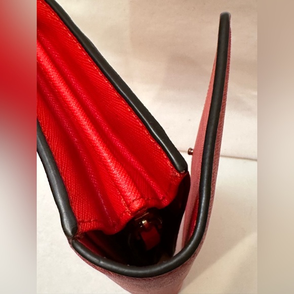 TORY BURCH EUC orange sturdy leather with very few minor issues. - Picture 3 of 11